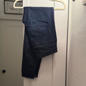 Joe's Jeans Dark Blue Ankle & Cropped